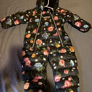 Mackage Floral Puffer Snowsuit